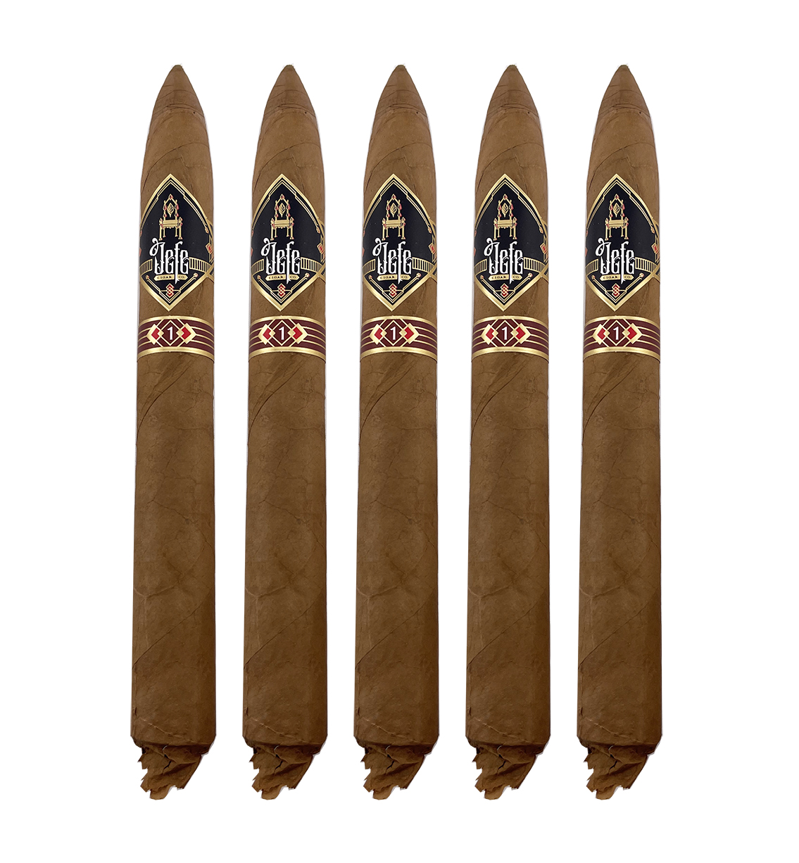 Jefe No. 1 Connecticut Cigar - 5 Pack